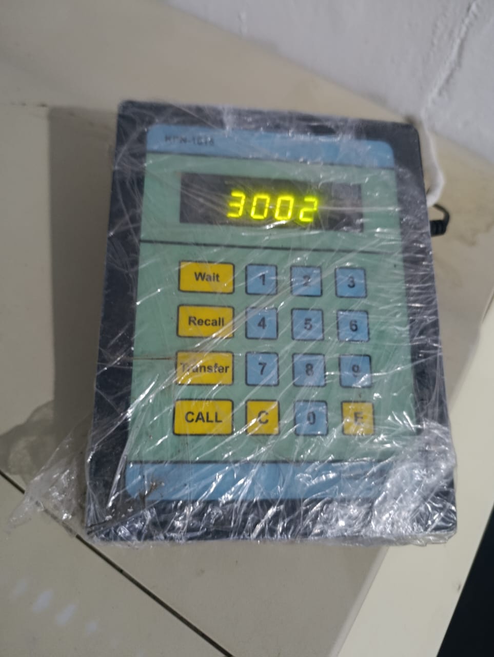 Hardware calling pad — fresh unit